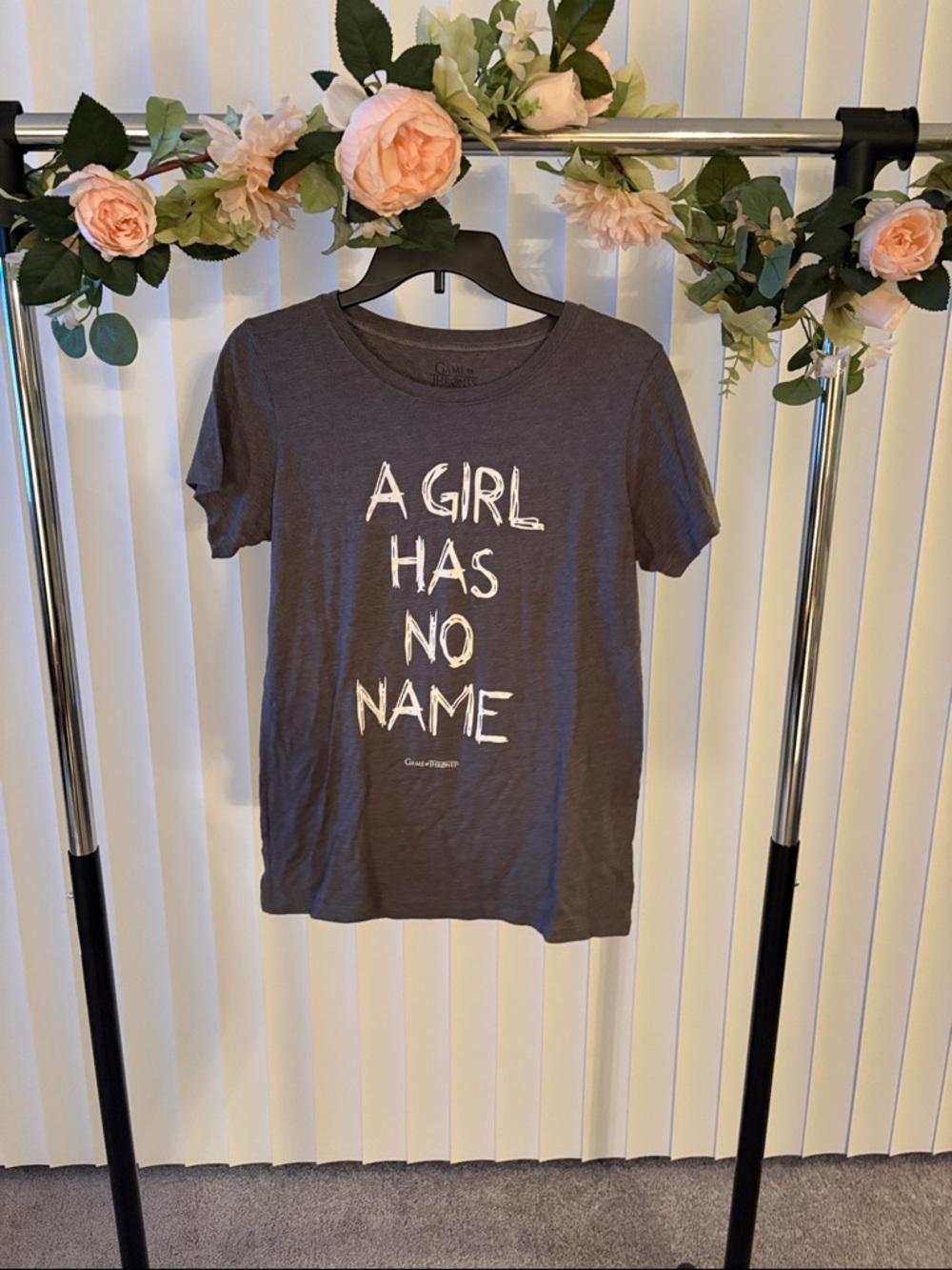 Game of Thrones Grat Graphic Tee - 'A Girl Has No Name'